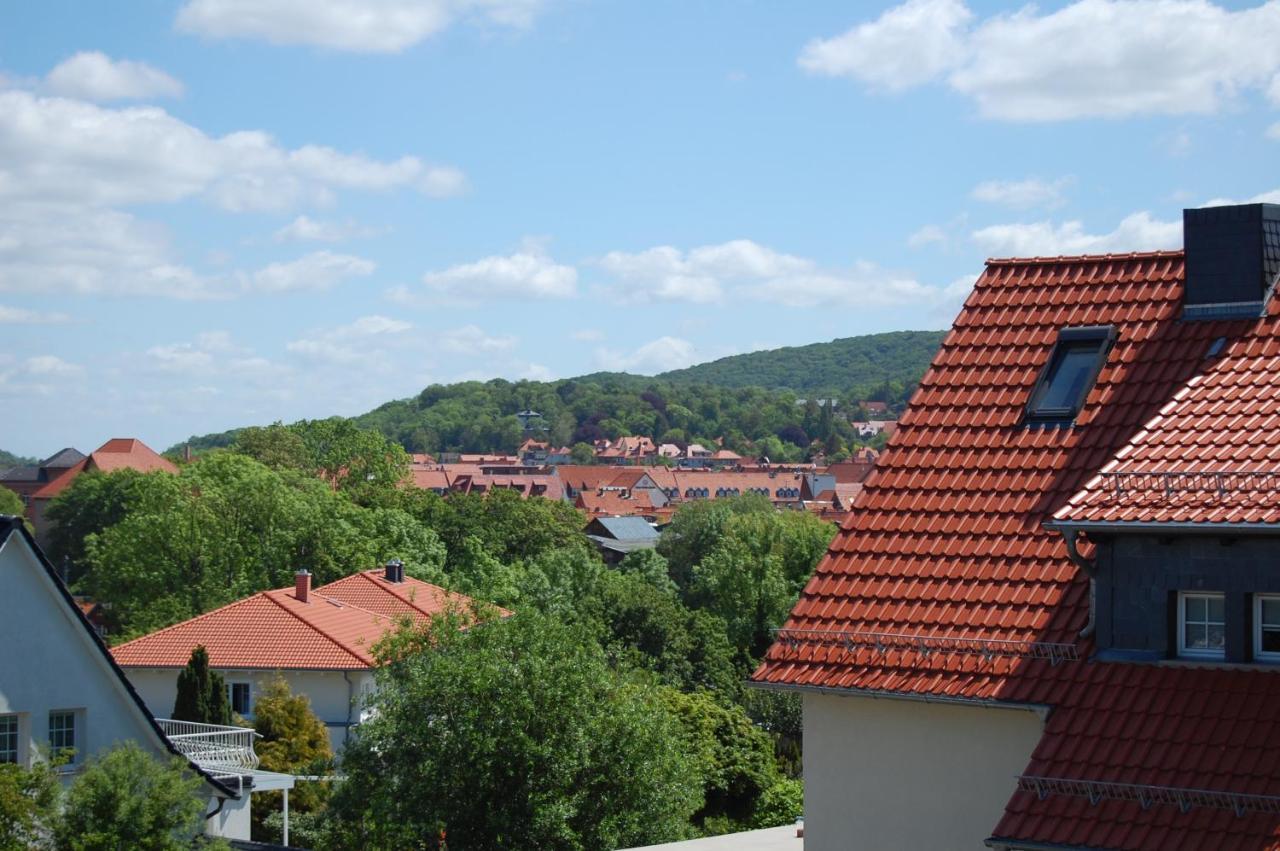 Ferienwohnung Hertha ヴェルニゲローデ エクステリア 写真